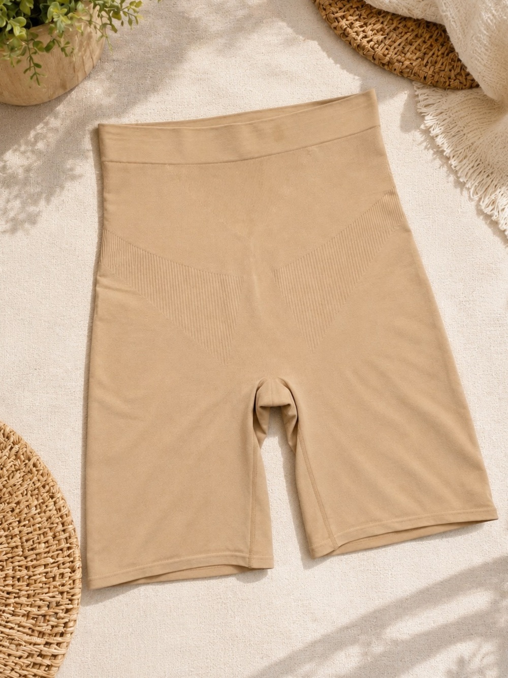 SPANX Tummy Control Shapewear M Nude High Waist